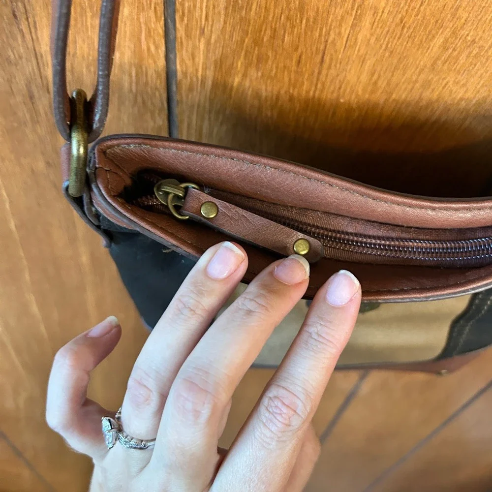 B.O.C. Born Concept Crossbody Bag Purse Brown Black Beige Shoulder‎ Bag
